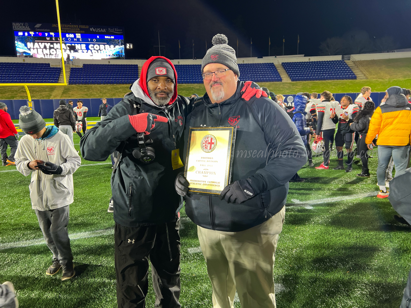 WCAC Capitol Football Championship (Photos) St. John's 7, DeMatha 3