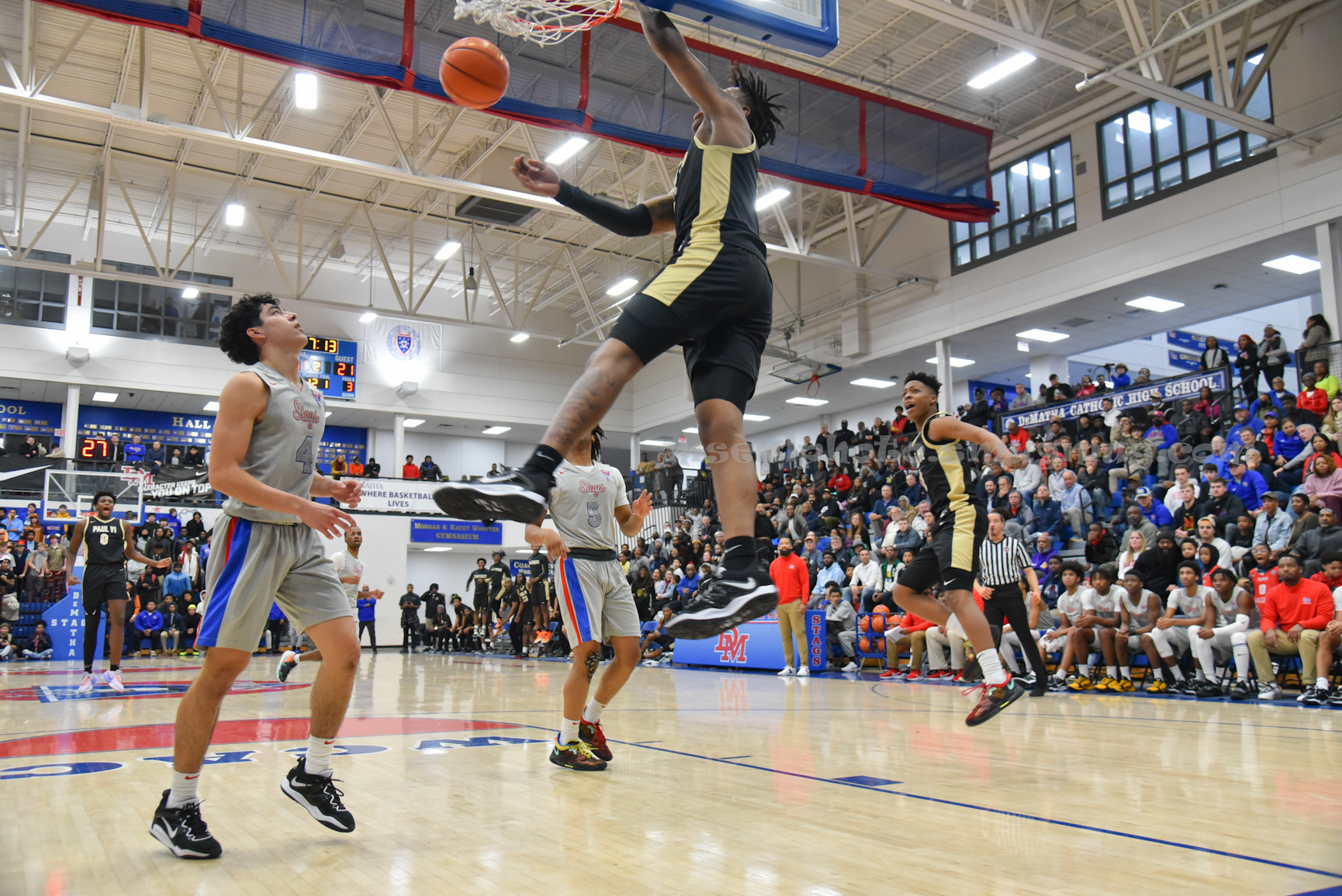 Boys Basketball (Photos) Paul VI 76, DeMatha 61 DCSportsFan